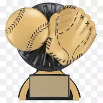 棒球手套奖杯奖-空若网 棒球手套奖杯奖-空若网