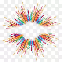 彩色飞溅背景-空若网 彩色飞溅背景-空若网