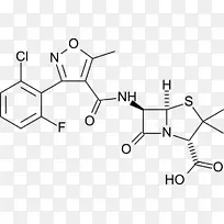 代谢物双氯西林化学β-内酰胺抗生素研究-氟氯西林-空若网 代谢物双氯西林化学β-内酰胺抗生素研究-氟氯西林-空若网
