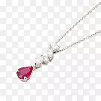 宝石身珠宝魅力及吊坠项链-红宝石-空若网 宝石身珠宝魅力及吊坠项链-红宝石-空若网