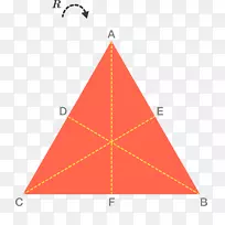 三角点图-反射对称-空若网 三角点图-反射对称-空若网