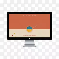 电脑监控多媒体设计师矩形-空若网 电脑监控多媒体设计师矩形-空若网