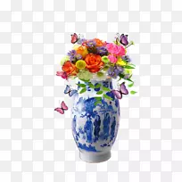 花瓶青花瓷花饰青花瓷花瓶-空若网 花瓶青花瓷花饰青花瓷花瓶-空若网