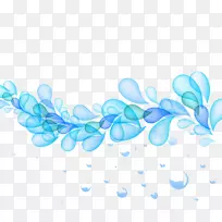 水滴-蓝色水滴图案-空若网 水滴-蓝色水滴图案-空若网