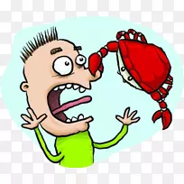 蟹爪-免费剪贴画-鼻子和蟹脚-空若网 蟹爪-免费剪贴画-鼻子和蟹脚-空若网