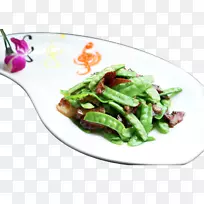 芝麻菠菜沙拉豌豆培根豌豆-空若网 芝麻菠菜沙拉豌豆培根豌豆-空若网