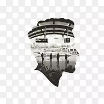 同族工作室学生悉尼插画思考大脑-空若网 同族工作室学生悉尼插画思考大脑-空若网