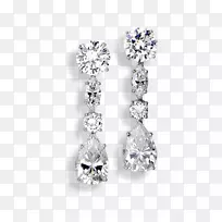耳环银珠宝首饰立方氧化锆-空若网 耳环银珠宝首饰立方氧化锆-空若网