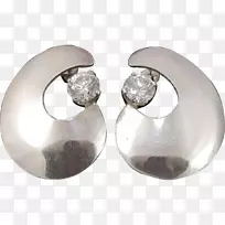 耳环体珠宝银-空若网 耳环体珠宝银-空若网