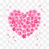 樱花-粉红色樱桃拼贴爱情-空若网 樱花-粉红色樱桃拼贴爱情-空若网