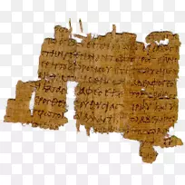 66 Rylands图书馆纸莎草p52希腊新约-空若网 66 Rylands图书馆纸莎草p52希腊新约-空若网