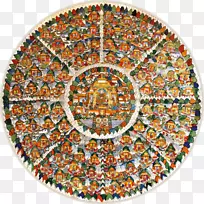 窗口对称圆图案-窗口-空若网 窗口对称圆图案-窗口-空若网