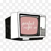 电视插画-复古电视-空若网 电视插画-复古电视-空若网