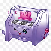 生日蛋糕肖普金斯派对玩具-玩具钢琴-空若网 生日蛋糕肖普金斯派对玩具-玩具钢琴-空若网