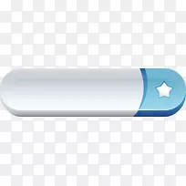 蓝色角字体立体声按钮共享按钮材料-空若网 蓝色角字体立体声按钮共享按钮材料-空若网