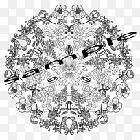 对称线艺术图案-彩色我雷德兰ca着色书-空若网 对称线艺术图案-彩色我雷德兰ca着色书-空若网