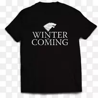 T恤袖子上衣-冬天就要到了-空若网 T恤袖子上衣-冬天就要到了-空若网