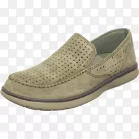 滑鞋卡其步行滑鞋-空若网 滑鞋卡其步行滑鞋-空若网