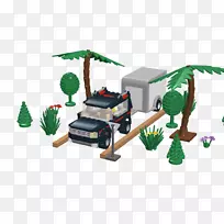 推土机U型罐车乐高卡车-空若网 推土机U型罐车乐高卡车-空若网