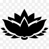 莲藕素描剪影-空若网 莲藕素描剪影-空若网