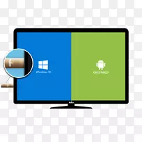 手持式pc电脑显示器背光lcd android多媒体即插即用-空若网 手持式pc电脑显示器背光lcd android多媒体即插即用-空若网