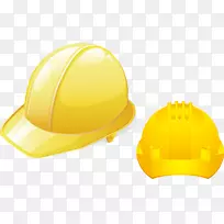 安全帽黄帽PNG载体材料-空若网 安全帽黄帽PNG载体材料-空若网