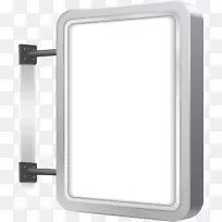 招牌广告牌-银色简易招牌-空若网 招牌广告牌-银色简易招牌-空若网