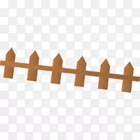 木角棕色字体围栏-空若网 木角棕色字体围栏-空若网