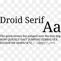 Droid字体-空若网 Droid字体-空若网