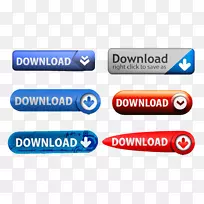 网页按钮下载-彩色android下载按钮-空若网 网页按钮下载-彩色android下载按钮-空若网