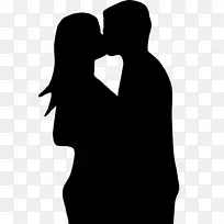 剪影亲吻爱情浪漫情侣剪影-空若网 剪影亲吻爱情浪漫情侣剪影-空若网