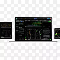电子计算机软件电子音频混合器电子电路原型-空若网 电子计算机软件电子音频混合器电子电路原型-空若网