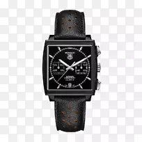 摩纳哥自动表计时表豪尔表黑色男性表-空若网 摩纳哥自动表计时表豪尔表黑色男性表-空若网
