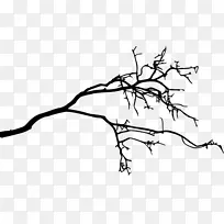 树枝贴纸剪贴画-空若网 树枝贴纸剪贴画-空若网