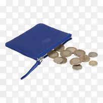 硬币钱包钴蓝化妆品包-空若网 硬币钱包钴蓝化妆品包-空若网