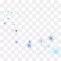 对称图案-蓝色降雪-空若网 对称图案-蓝色降雪-空若网