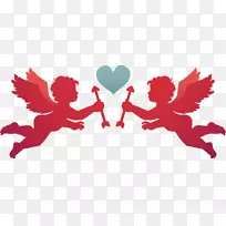 心脏剪贴画.丘比特材料png-空若网 心脏剪贴画.丘比特材料png-空若网
