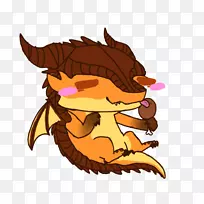 绘制火烧龙剪贴画的翅膀-空若网 绘制火烧龙剪贴画的翅膀-空若网