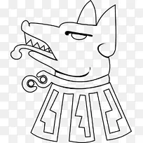 郊狼绘画剪贴画-埃及猫-空若网 郊狼绘画剪贴画-埃及猫-空若网