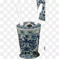 陶瓷蓝白色陶瓷餐具瓷硬面团面包-空若网 陶瓷蓝白色陶瓷餐具瓷硬面团面包-空若网