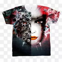 T-衬衫艺术复制字体-t恤-空若网 T-衬衫艺术复制字体-t恤-空若网