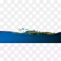 水资源绿松石墙纸-海浪岛-空若网 水资源绿松石墙纸-海浪岛-空若网