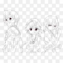 鼻子线条艺术白色头发颜色素描-鼻子-空若网 鼻子线条艺术白色头发颜色素描-鼻子-空若网