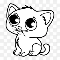 猫老虎画动物猫-空若网 猫老虎画动物猫-空若网