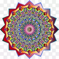 万花筒对称艺术圈图案圆-空若网 万花筒对称艺术圈图案圆-空若网