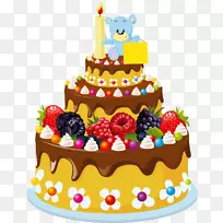 生日蛋糕贺卡夹艺术-生日-空若网 生日蛋糕贺卡夹艺术-生日-空若网