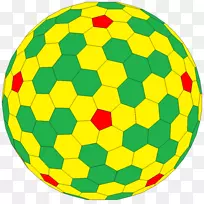 Goldberg多面体圆对称点圆-空若网 Goldberg多面体圆对称点圆-空若网