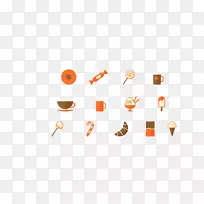 咖啡点心图案-咖啡-空若网 咖啡点心图案-咖啡-空若网