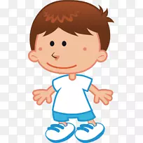 卡通男孩-卡通孩子走路-空若网 卡通男孩-卡通孩子走路-空若网