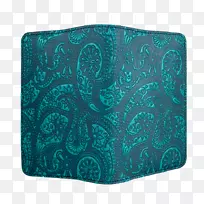 佩斯利青绿色长方形-派斯利母题-空若网 佩斯利青绿色长方形-派斯利母题-空若网